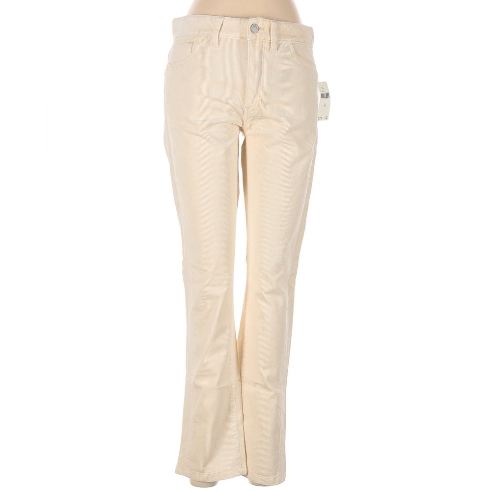 Pilcro | The Slim Boyfriend Corduroy Jeans | NWT Cream 27 - Picture 3 of 16
